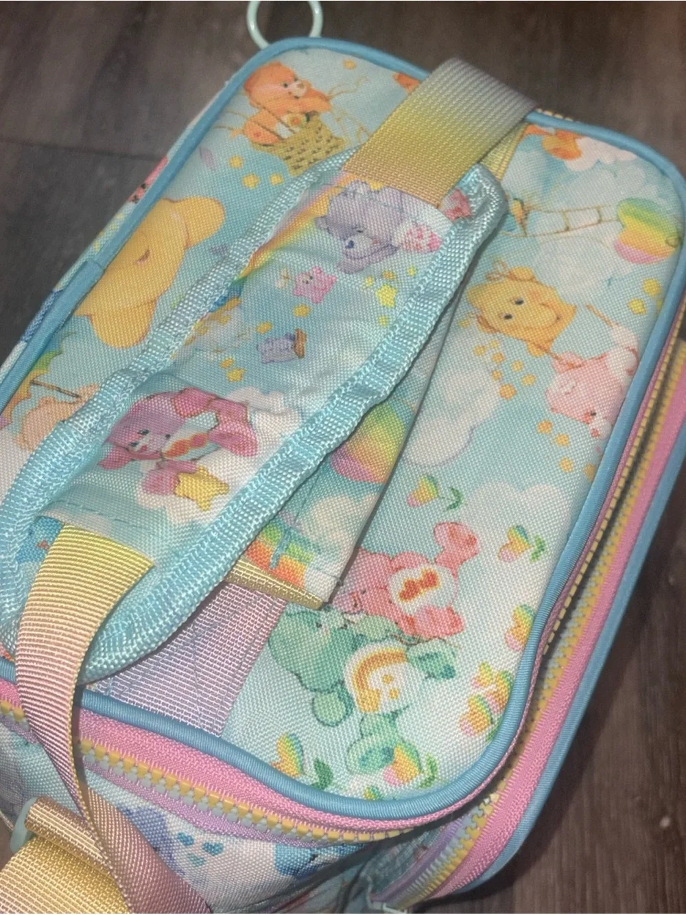 Care Bears x Igloo Cooler Rainbow Ombre Clouds Lunchbox Travel Lunch bag